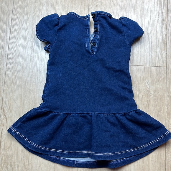Gucci Short-Sleeve Denim Dress, Girls' 18 - 24 months - Picture 2 of 6